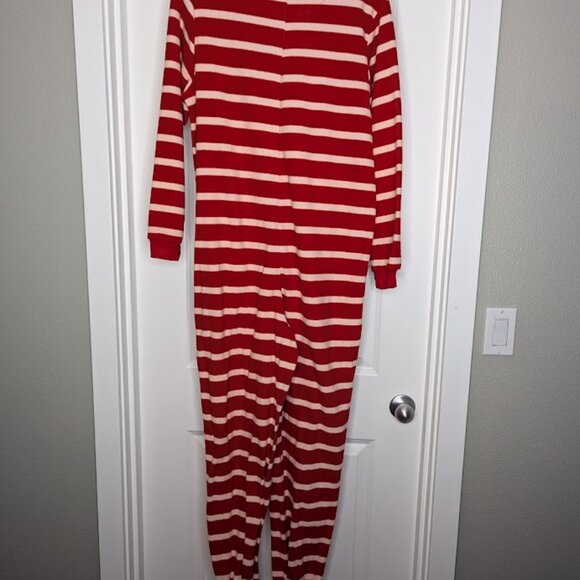 Nick & Nora Sock Monkey One Piece PJ's Size Medium - Picture 4 of 5